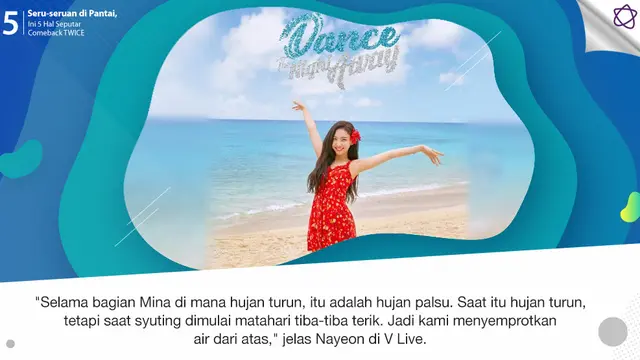 [Bintang] Seru-seruan di Pantai, Ini 5 Hal Seputar Comeback TWICE