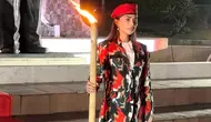 Karina Icha Peringati HUT ke-81 RI di Lokasi Bersejarah, Kobarkan Semangat Merawat Bangsa