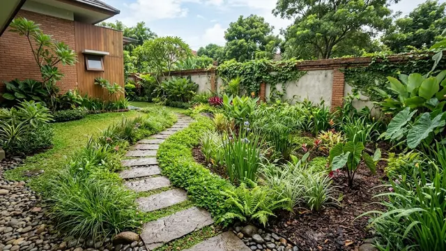 Ide Rain Garden di Sudut Pekarangan