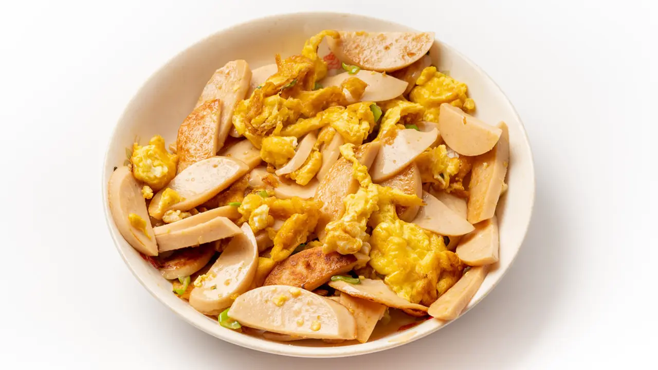 tumis sosis telur
