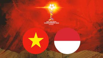 Link Live Streaming Piala AFF U-19 2022 Vietnam vs Indonesia di Indosiar dan Vidio