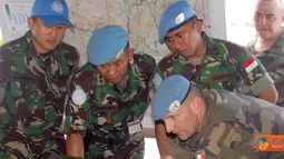 Citizen6, Lebanon: Latihan bersama yang berjuluk “Joint Rate Exercise Forward Command Post” tersebut, berlangsung selama 2 hari (29 - 30 Juli 2011). (Pengirim: Badarudin Bakri)