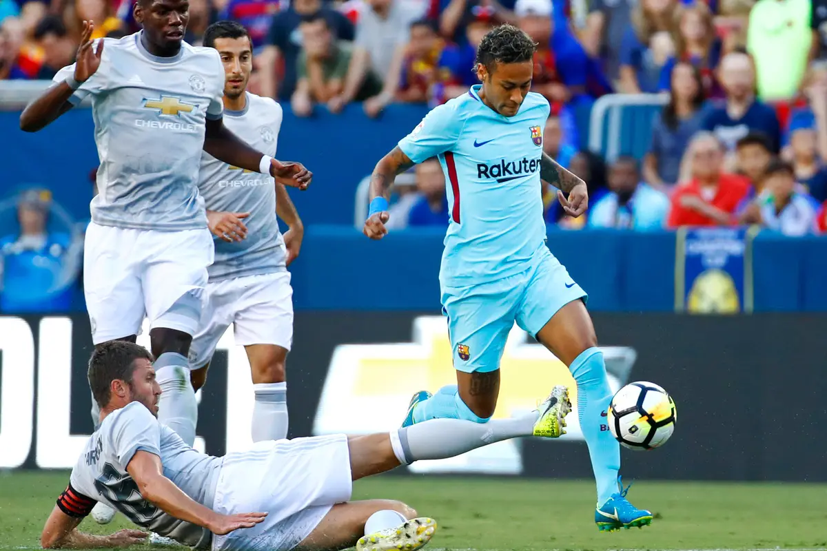 Barcelona-Manchester United-Neymar