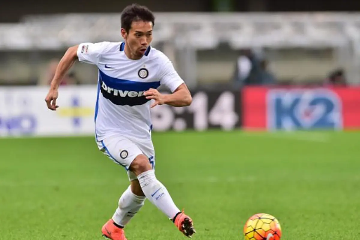 Bek Inter Milan asal Jepang, Yuto Nagatomo. 