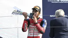 Kiandra Ramadhipa Nyaris Juara di Misano, Tutup Moto3 Junior 2026 dengan Empat Podium