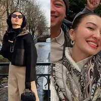 Melihat gaya busana Raline Shah liburan di Amsterdam (@ralineshah)