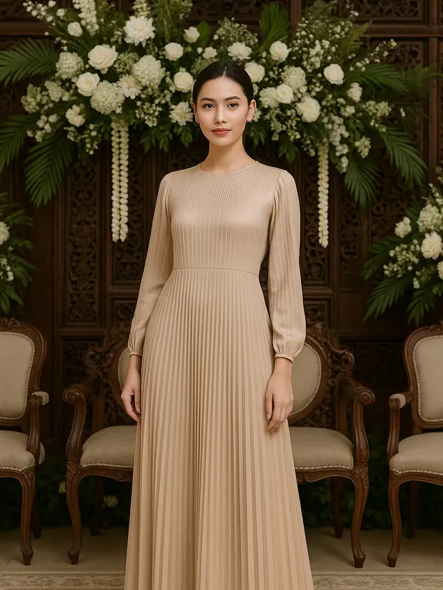 Gaya Baju Pesta Simple dan Anggun 2025