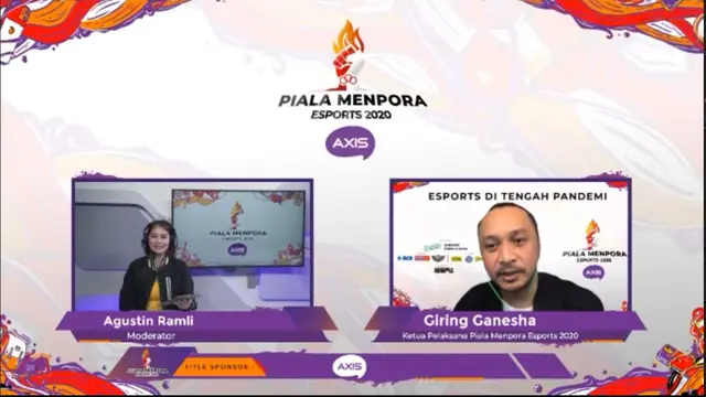 Giring Ganesha - Piala Menpora Esports 2020
