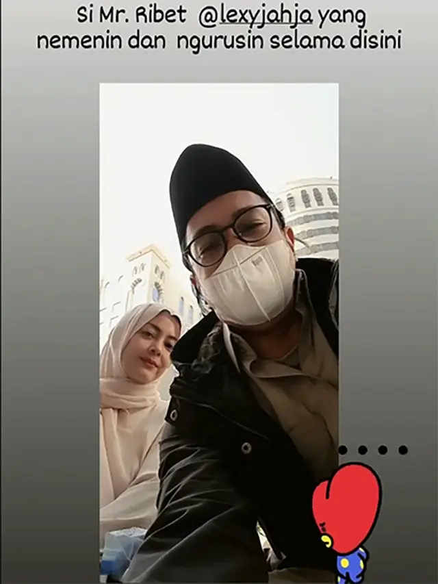 5 Momen Lulu Tobing Umroh Pertama Kali Usai Mualaf, Tampil Berhijab
