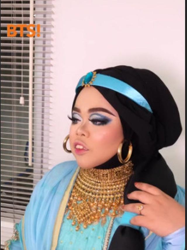 6 Potret Kekeyi Tampil Bak Putri Jasmine, Bikin Pangling