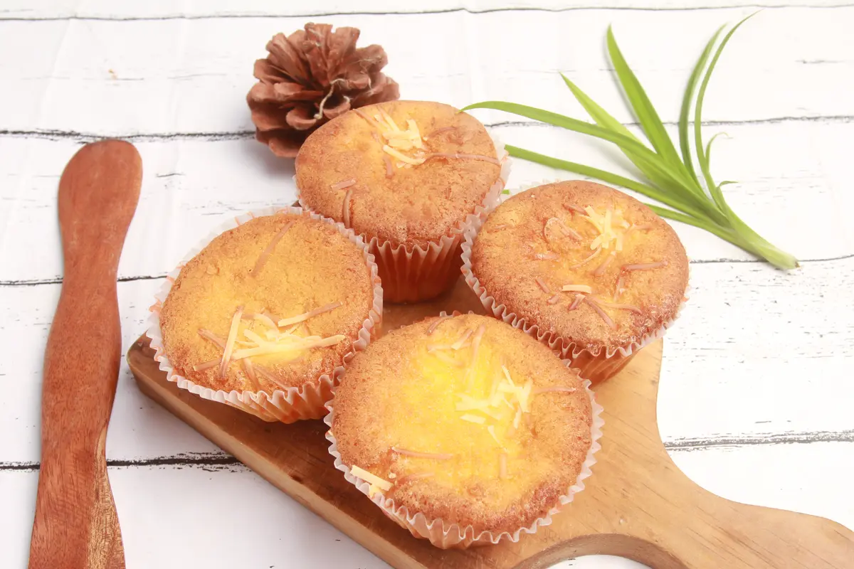 muffin keju kukus