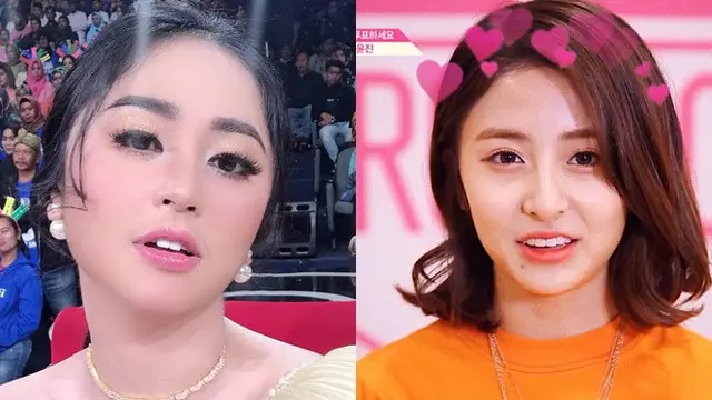 Dewi Perssik Ternyata Miliki 'Kembaran' Seleb Korea