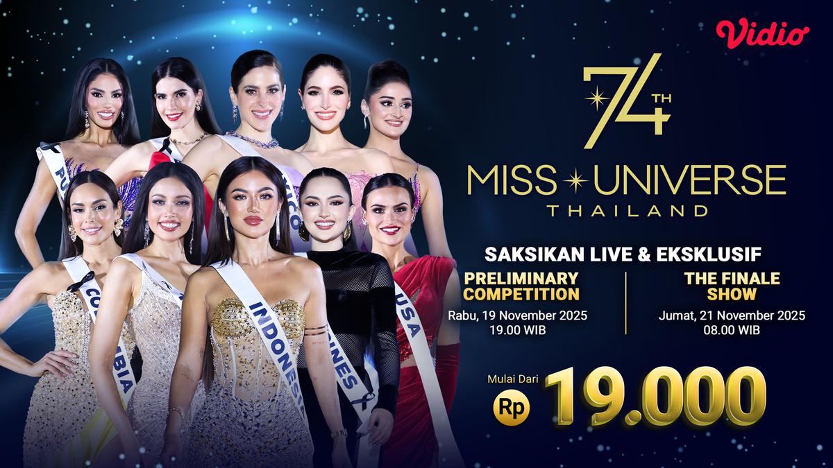 Nonton 74th Miss Universe The Final Show 2025 Live Streaming di Vidio