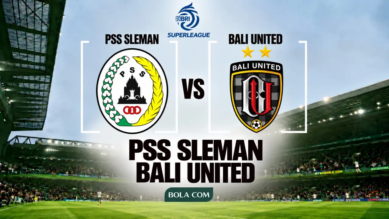 Ilustrasi PSS Sleman Vs Bali United