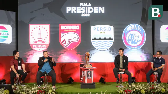 Konferensi Pers Piala Presiden 2022