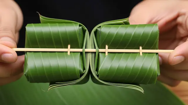 Cara Buat Polybag dari Daun Pisang