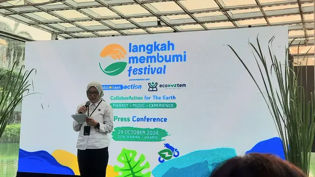 Kepala Pusat Pengembangan Generasi Lingkungan Hidup dan Kehutanan dari Kementerian Lingkungan Hidup RI, Luckmi Purwandari.