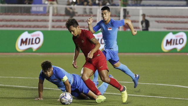 Timnas Indonesia U-22 Vs Singapura U-22