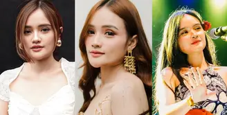 Eks vokalis Soegi Bornean, Fanny Soegiarto punya pesona menawan yang khas perempuan Indonesia. Ia kerap menyelipkan kain etnik di tampilan busananya. [@fannysoegi]