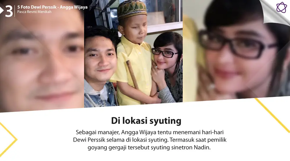 5 Foto Dewi Perssik - Angga Wijaya Pasca Resmi Menikah. (Foto:  Instagram/dewiperssikreal, Desain: Muhammad Iqbal Nurfajri/Bintang.com)