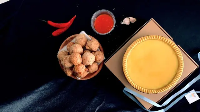 Usaha tart susu Pontianak dengan nama Milktarte milik Jessica Angelini.