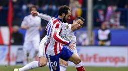 Atletico Madrid vs Real Madrid 4-0. Cristiano Ronaldo tercatat telah menjebol gawang Atletico Madrid sebanyak 25 kali selama ia membela Real Madrid yang kebanyakan terjadi di kompetisi Eropa. Namun di pentas Liga Spanyol, CR-7 pernah mengalami kekalahan 0-4 dari sang rival. Momen itu terjadi di pekan ke-22 La Liga musim 2014/2015 (7/2/2015) saat Real Madrid bertandang ke markas Atletico Madrid. (AFP/Dani Pozo)
