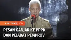 Gubernur Jawa Tengah, Ganjar Pranowo melantik sekitar 4.500 pegawai pemerintah dengan perjanjian kerja atau PPPK Guru dan 14.500 pejabat fungsional ASN di lingkungan Pemprov. Ganjar berharap para pegawai yang baru dilantik menjaga integritas dan tida...