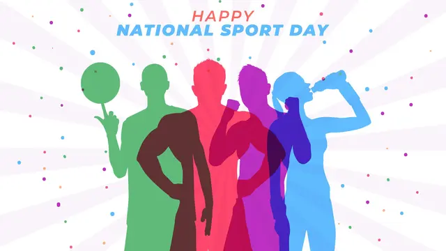 Ilustrasi Hari Olahraga Nasional