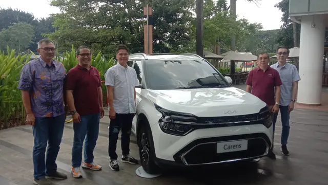 Peluncuran kia Carens 1.5L IVT 6-seaters di Senayan, Jakarta Pusat
