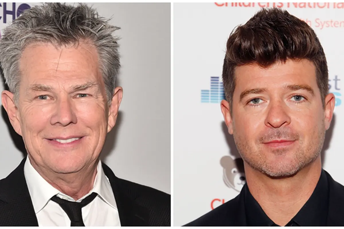 [Bintang] David Foster dan Robin Thicke
