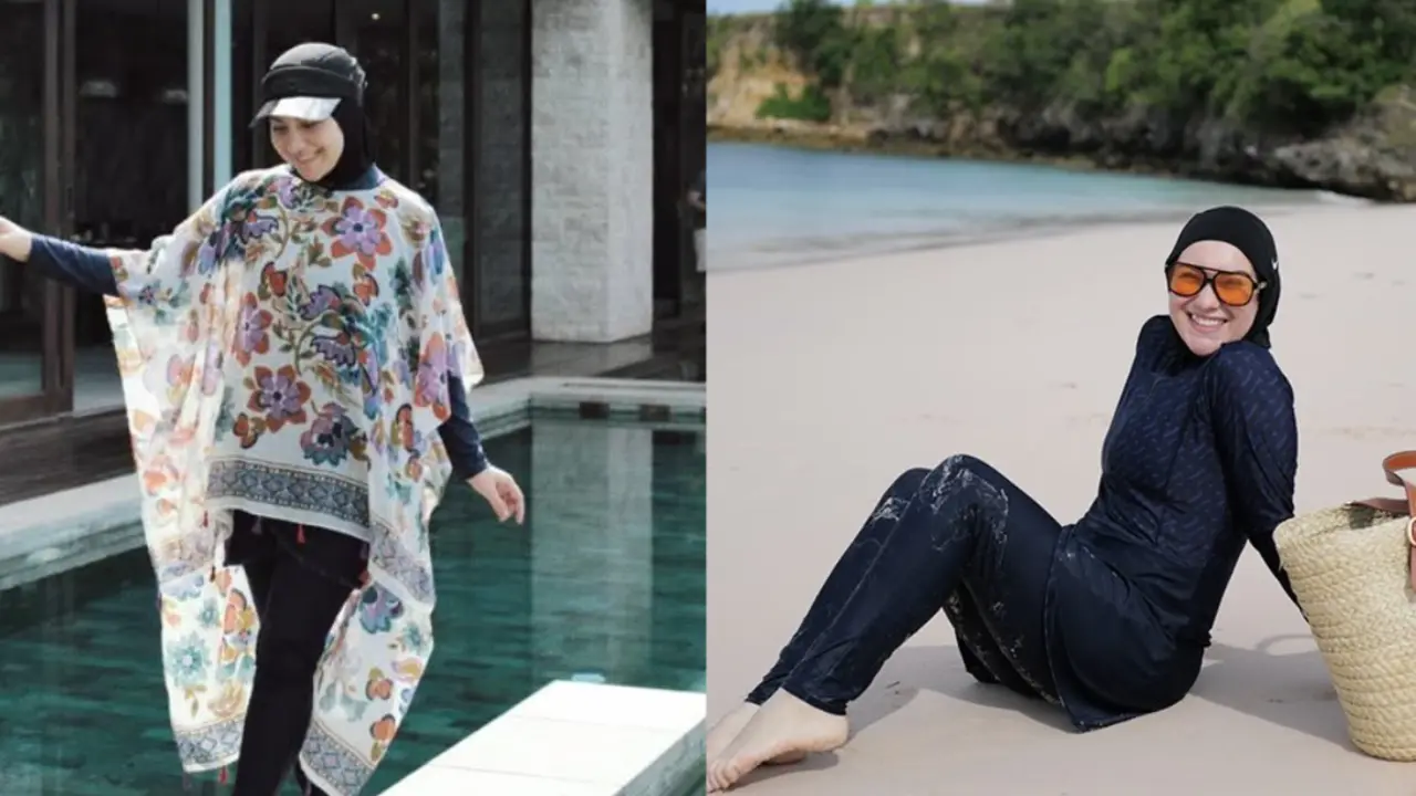 Gaya Liburan Irish Bella di Lombok Tuai Pujian, Tetap Stylish dengan Busana Tertutup