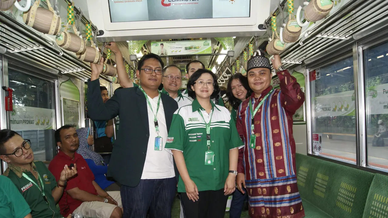 Layanan Kesehatan Jasmani dan Rohani Gratis di KRL Commuter Line