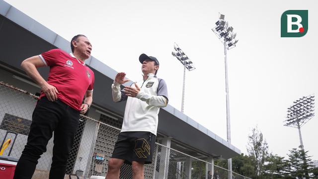 Latihan Timnas Indonesia U-20 untuk Piala Asia U-20 2023
