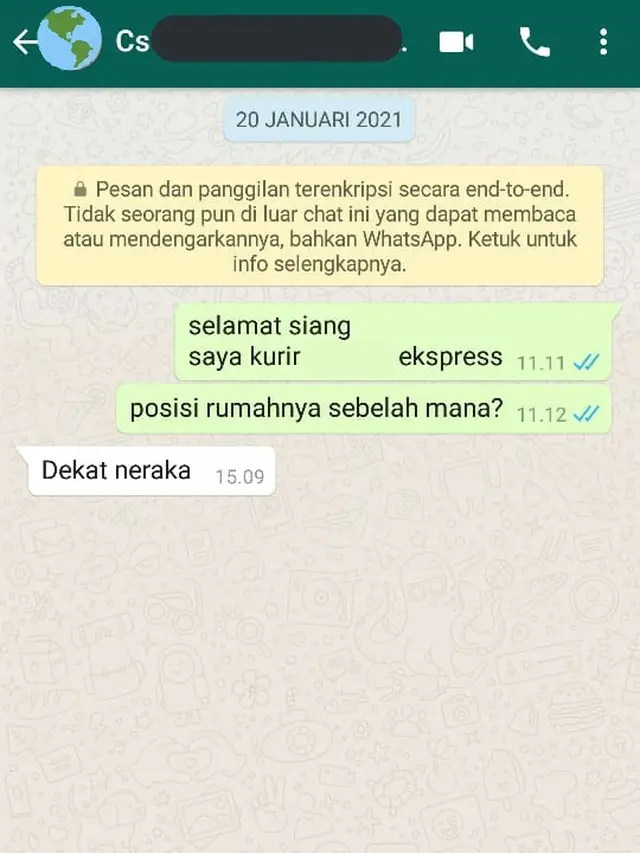 6 Chat Orang Minta 'Share Loc' Ini Bikin Geleng Kepala