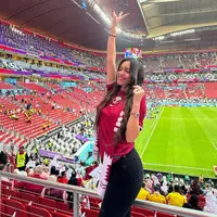 Baru-baru ini, sosok pendukung Arab Saudi di Piala Dunia Qatar 2022 ramai diperbincangkan.