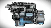 Solusi Baru Kendaraan Komersial, Flywheel Range Extender Yuchai Lebih Ringkas dan Efisien