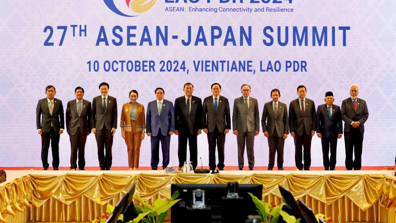 Wakil Presiden RI, Ma’ruf Amin, memimpin Delegasi RI dalam Konferensi Tingkat Tinggi (KTT) ASEAN-Jepang ke-27