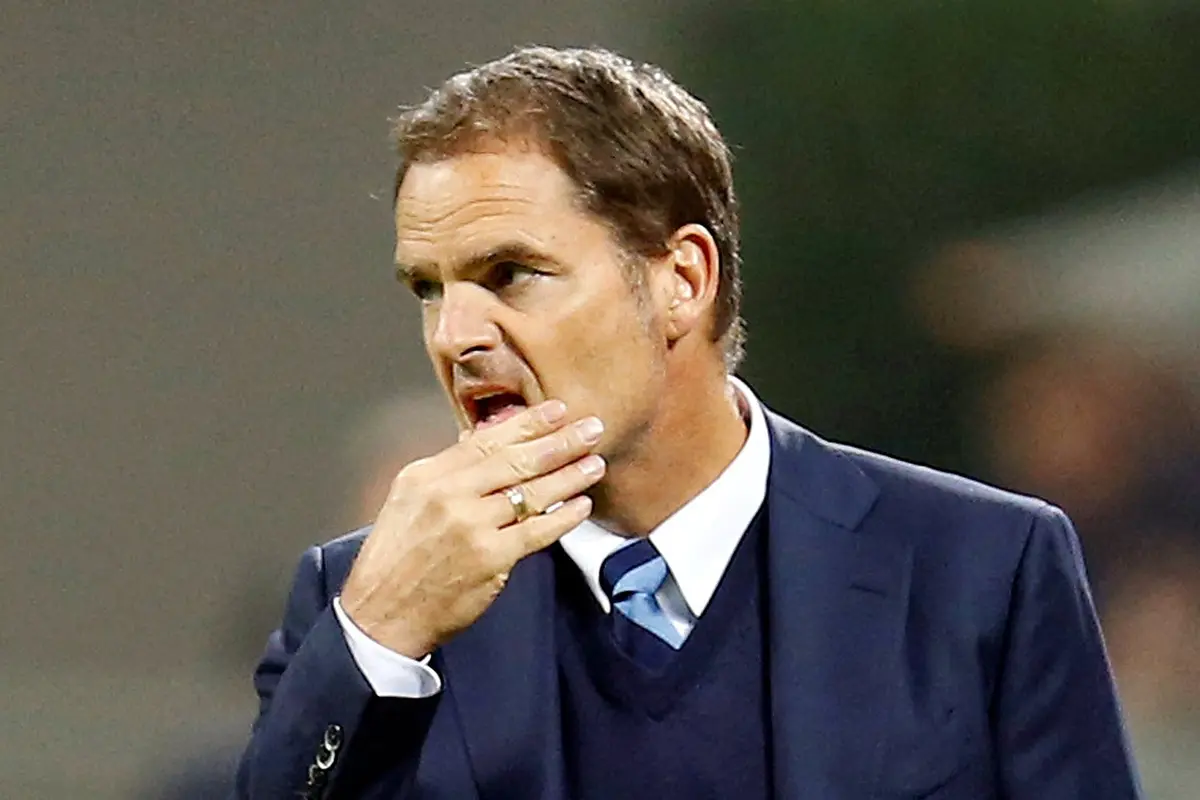Pelatih Inter Milan Frank de Boer (REUTERS/Alessandro Garofalo)