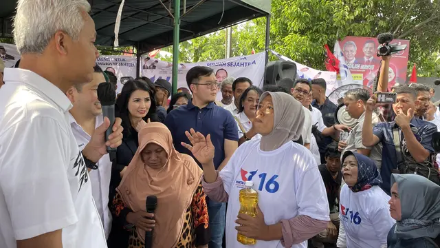 calon presiden (Capres) nomor urut tiga, Ganjar Pranowo