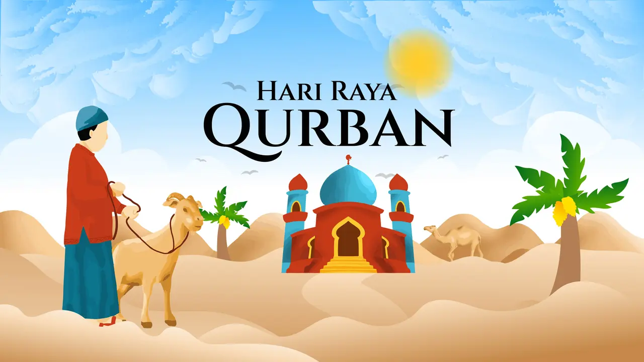 Ilustrasi kurban, Idulfitri