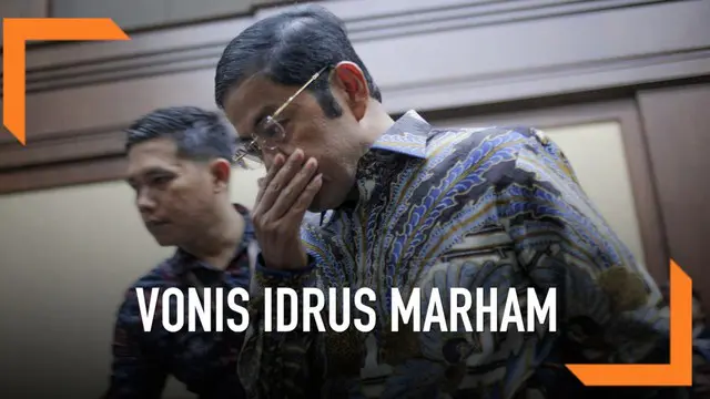 VIDEO: Terima Suap, Idrus Marham Divonis 3,5 Tahun Penjara