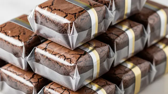 Brownies bungkus mika (Image by Gemini AI)