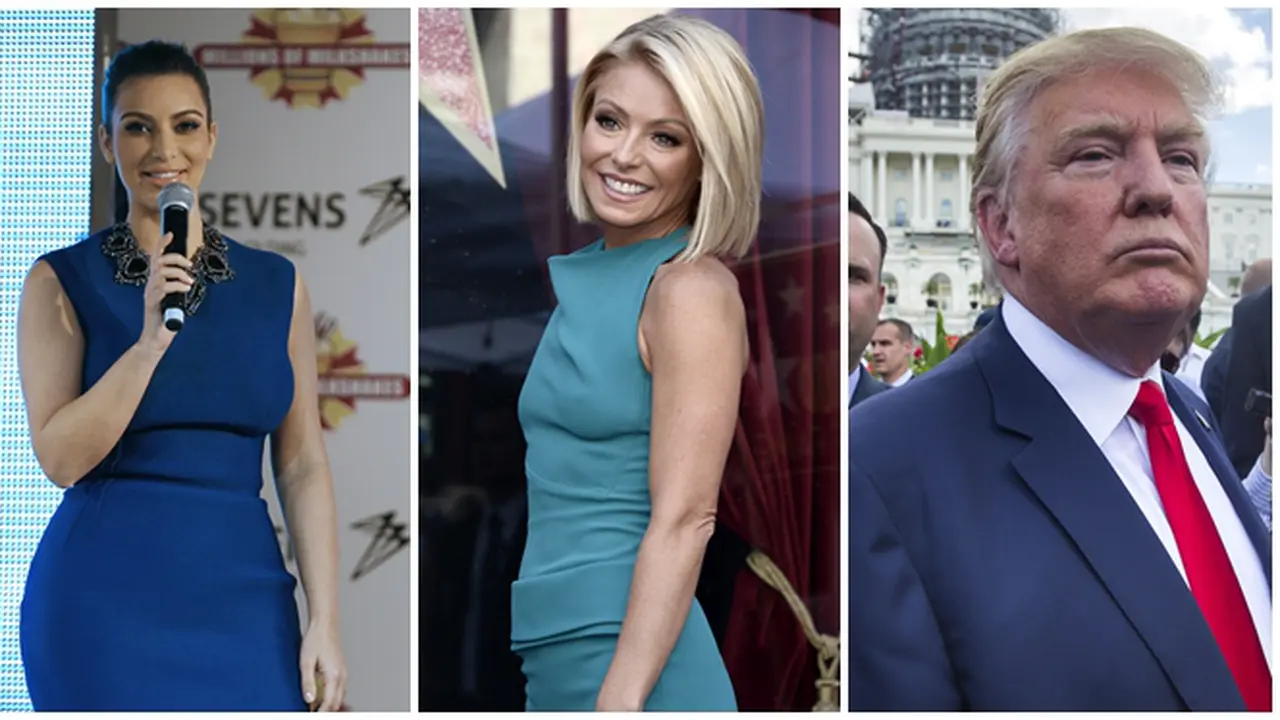 [Bintang] Kim Kardashian, Kelly Ripa, dan Donald Trump