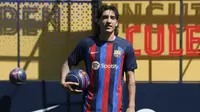 Hector Bellerin yang merupakan jebolan akademi Barcelona La Masia ini dikontrak Barca hingga 30 Juni 2023 mendatang. (AFP/Josep Lago)