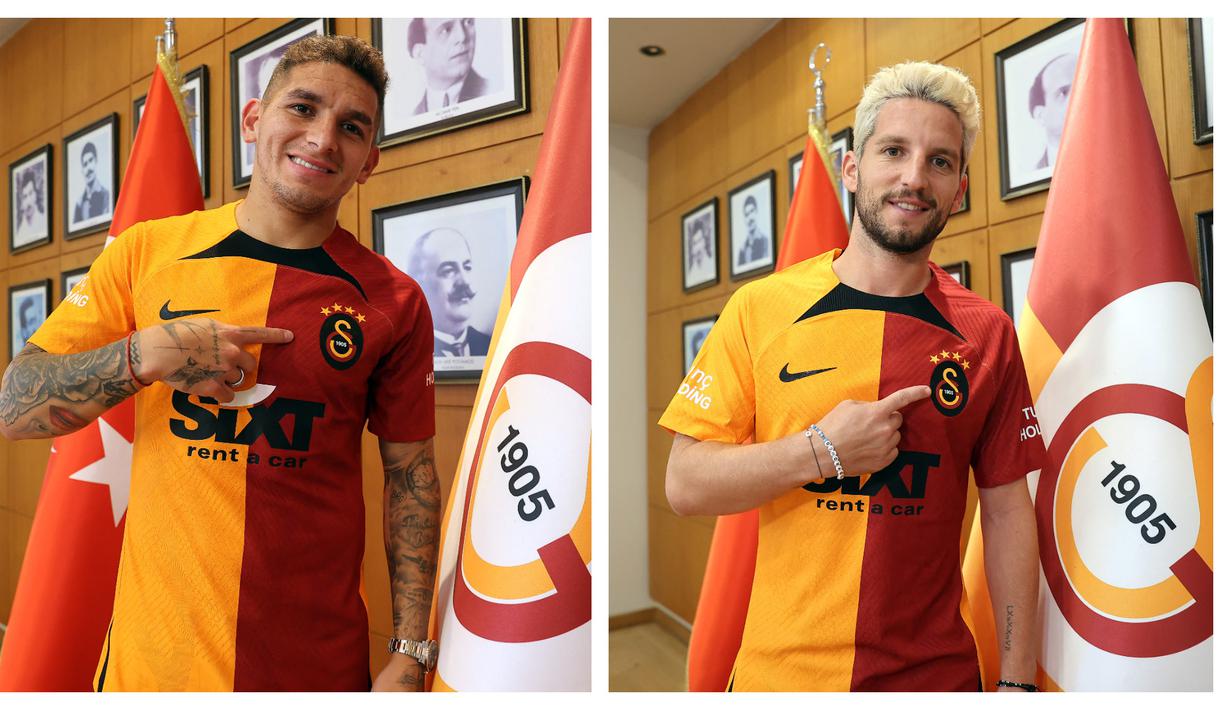 Sepanjang sejarah Piala Dunia, Turki memang baru dua kali lolos ke putaran final Piala Dunia pada edisi 1954 dan 2002. Namun baru dua kali ikut, mereka telah meraih prestasi terbaik pada 2002 dengan finis di posisi ketiga usai menang 3-2 atas tuan rumah Korea Selatan. Pada edisi 2022 di Qatar nanti, Turki masih belum mampu lolos untuk mengulang prestasi pada 2002. Namun klub elite asal Turki, Galatasaray mampu meloloskan 5 pemainnya untuk berlaga di Qatar nanti bersama timnas masing-masing. Berikut kelima pemain tersebut. (Kolase AFP)