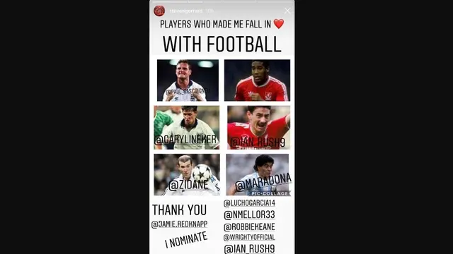 Instagram Steven Gerrard