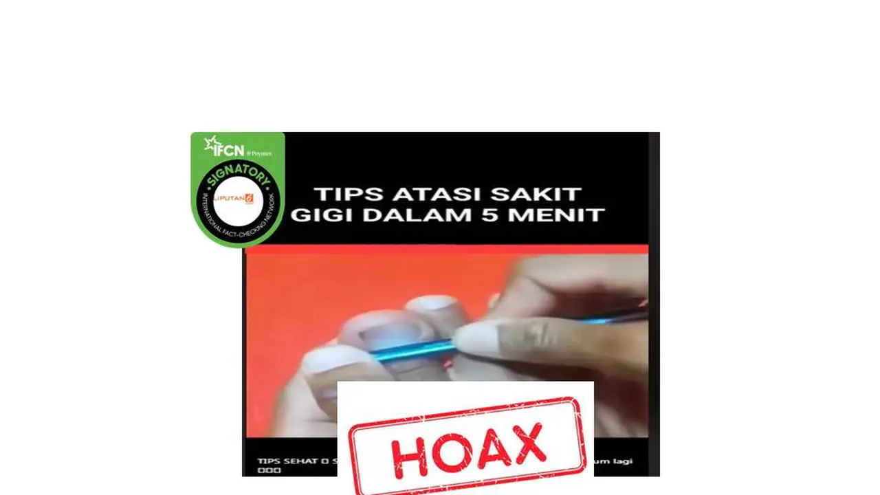Cek fakta pijat kaki bisa sembuhkan sakit gigi
