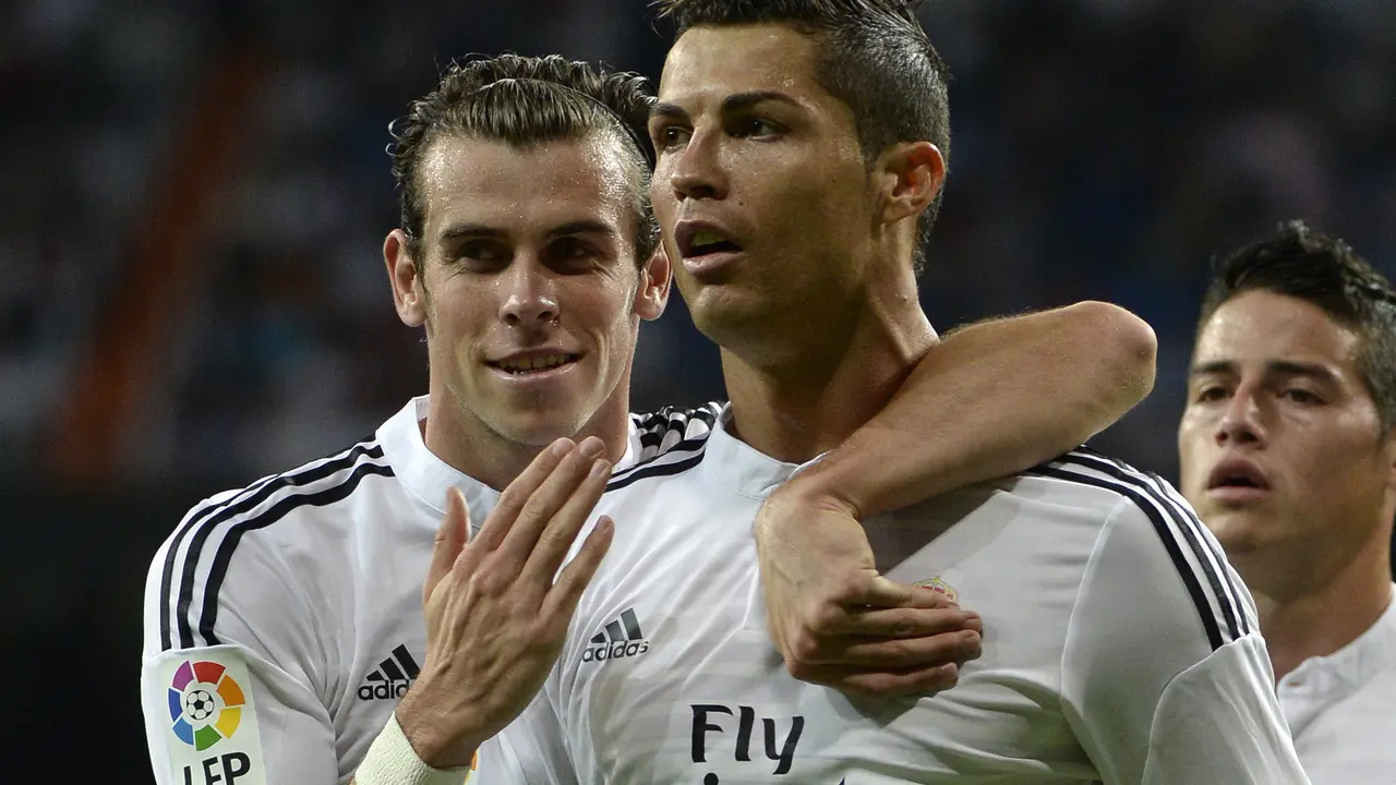 Gareth Bale dan Cristiano Ronaldo