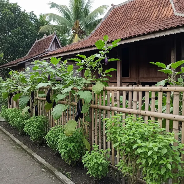 Desain Pagar Hijau Produktif
