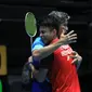 Tunggal putra Indonesia&nbsp;Ikhsan Leonardo Imanuel Rumbay melaju ke perempat final&nbsp;Australia Open 2022 setelah menyingkirkan wakil Malaysia Soong Joo Ven di&nbsp;Quay Centre, Sydney Olympic Park, Sydney, Kamis (17/11) sore WIB. (foto: PBSI)